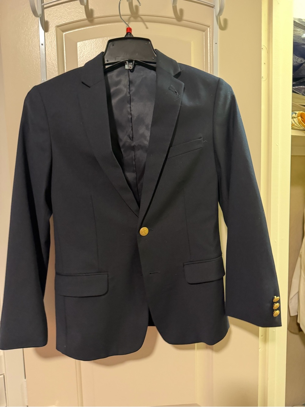 Class Club Boys Navy Blazer with Gold Buttons